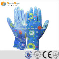 Sunnytimao caliente ventas nitirle lindo cubierto mano palma guantes